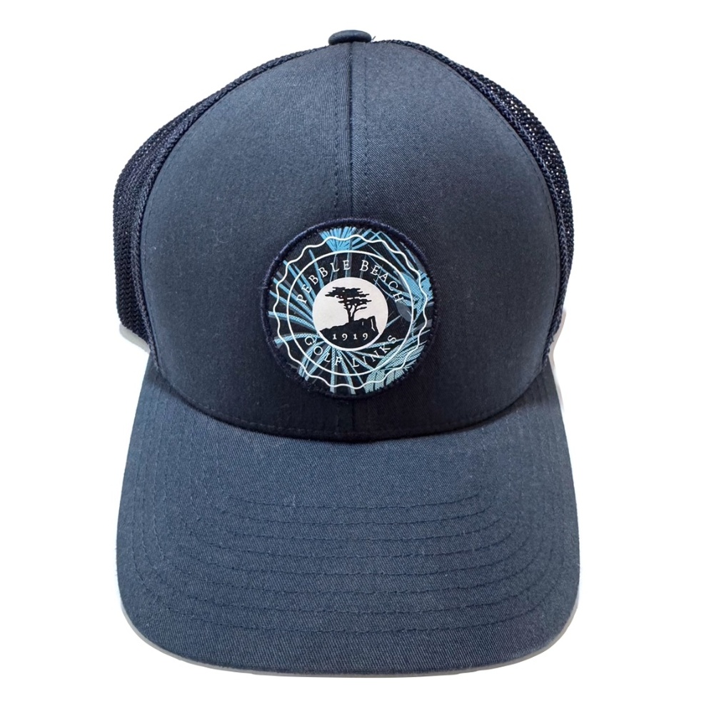Pebble Beach Golf Links Adjustable Hat Navy Blue